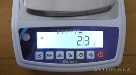 Display of scales CERTUS SVA-3000-0.05 