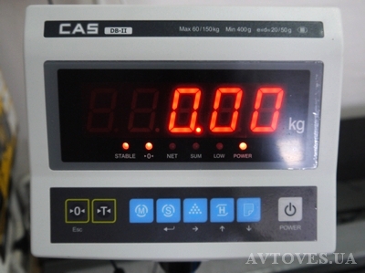 Weight terminal of scales CAS DB-II-E