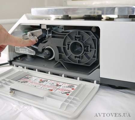 The printing mechanism of scales CAS CL5000J-IP