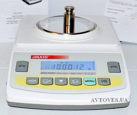Laboratory scales AXIS ADG...C