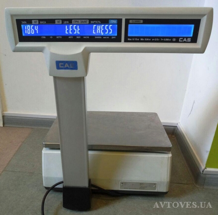 Scales with label printing CAS CL5000J-IP