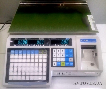 Scales with label printing CAS LP