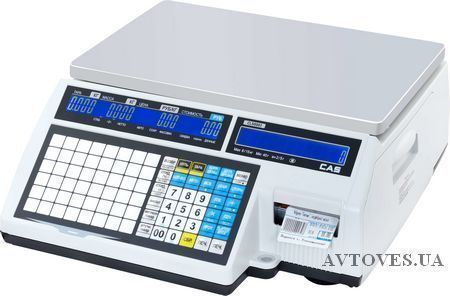 Scales with label printing CAS CL5000J-IB