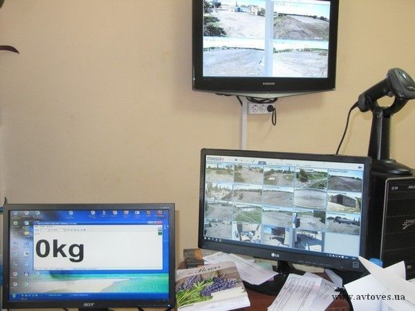 Підключення автомобільних ваг до системи відеоспостереження